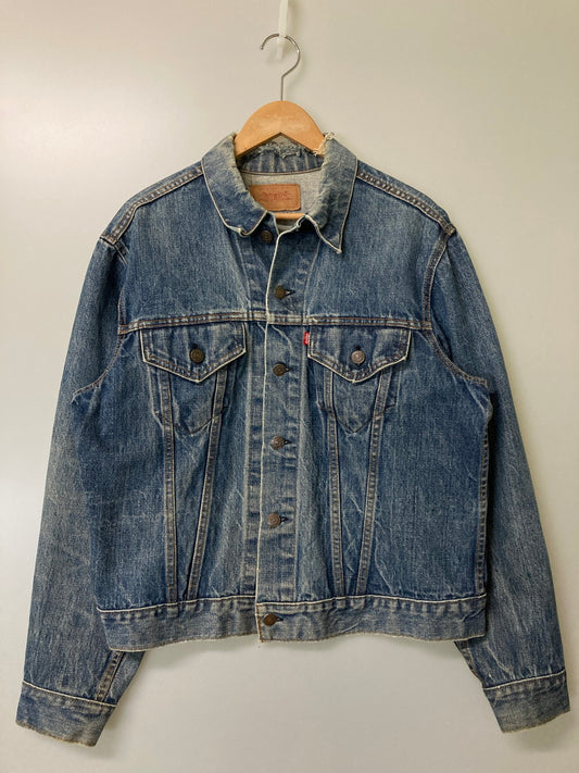 【現状渡し品】【メンズ】 Levi's リーバイス 52刻印 70S 4TH TYPE DENIM JACKET 70505 デニム ジャケット 70年代 Gジャン メンズ アウター ヴィンテージ 146-251214-em-53-min カラー：インディゴブルー 万代Net店