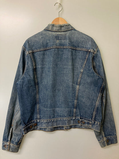 【現状渡し品】【メンズ】 Levi's リーバイス 52刻印 70S 4TH TYPE DENIM JACKET 70505 デニム ジャケット 70年代 Gジャン メンズ アウター ヴィンテージ 146-251214-em-53-min カラー：インディゴブルー 万代Net店