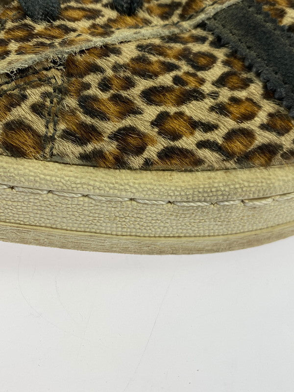 【中古品】【メンズ】 adidas アディダス × END. エンド × NEIGHBORHOOD ネイバーフッド 別注 コラボ CAMPUS "LEOPARD & BLACK" スニーカー 靴 161-251213-kk-15-min カラー：BROWN/CBLACK/CBROWN 万代Net店