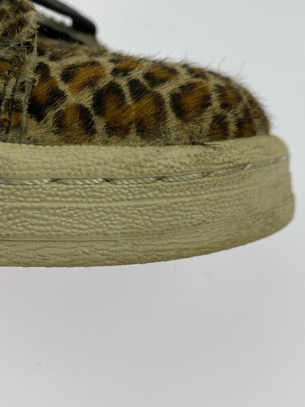 【中古品】【メンズ】 adidas アディダス × END. エンド × NEIGHBORHOOD ネイバーフッド 別注 コラボ CAMPUS "LEOPARD & BLACK" スニーカー 靴 161-251213-kk-15-min カラー：BROWN/CBLACK/CBROWN 万代Net店