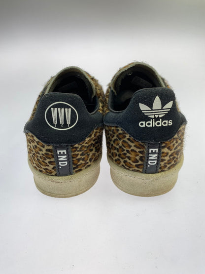 【中古品】【メンズ】 adidas アディダス × END. エンド × NEIGHBORHOOD ネイバーフッド 別注 コラボ CAMPUS "LEOPARD & BLACK" スニーカー 靴 161-251213-kk-15-min カラー：BROWN/CBLACK/CBROWN 万代Net店