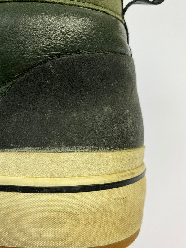 【中古品】【メンズ】 adidas アディダス ADIDAS × BURTON バートン HI G51865 ウィンターボール ハイ コラボレーション ブーツ スニーカー メンズ 靴 シューズ 161-251218-em-07-min サイズ：27.0cm カラー：ダークグリーン系 万代Net店