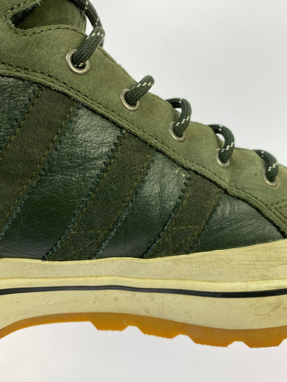 【中古品】【メンズ】 adidas アディダス ADIDAS × BURTON バートン HI G51865 ウィンターボール ハイ コラボレーション ブーツ スニーカー メンズ 靴 シューズ 161-251218-em-07-min サイズ：27.0cm カラー：ダークグリーン系 万代Net店