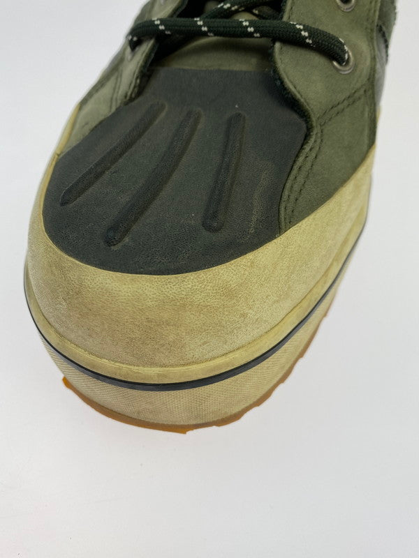 【中古品】【メンズ】 adidas アディダス ADIDAS × BURTON バートン HI G51865 ウィンターボール ハイ コラボレーション ブーツ スニーカー メンズ 靴 シューズ 161-251218-em-07-min サイズ：27.0cm カラー：ダークグリーン系 万代Net店