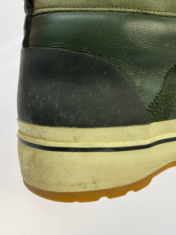 【中古品】【メンズ】 adidas アディダス ADIDAS × BURTON バートン HI G51865 ウィンターボール ハイ コラボレーション ブーツ スニーカー メンズ 靴 シューズ 161-251218-em-07-min サイズ：27.0cm カラー：ダークグリーン系 万代Net店