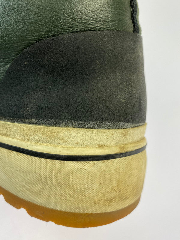 【中古品】【メンズ】 adidas アディダス ADIDAS × BURTON バートン HI G51865 ウィンターボール ハイ コラボレーション ブーツ スニーカー メンズ 靴 シューズ 161-251218-em-07-min サイズ：27.0cm カラー：ダークグリーン系 万代Net店