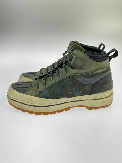 【中古品】【メンズ】 adidas アディダス ADIDAS × BURTON バートン HI G51865 ウィンターボール ハイ コラボレーション ブーツ スニーカー メンズ 靴 シューズ 161-251218-em-07-min サイズ：27.0cm カラー：ダークグリーン系 万代Net店