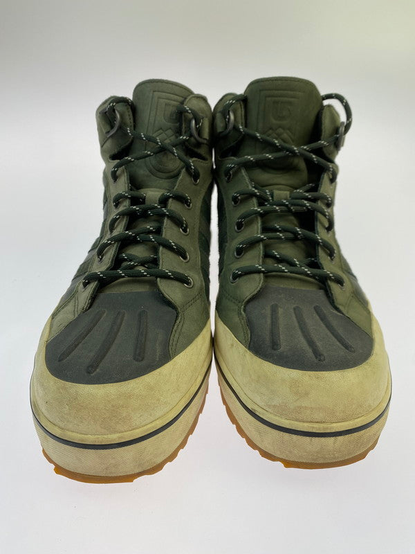 【中古品】【メンズ】 adidas アディダス ADIDAS × BURTON バートン HI G51865 ウィンターボール ハイ コラボレーション ブーツ スニーカー メンズ 靴 シューズ 161-251218-em-07-min サイズ：27.0cm カラー：ダークグリーン系 万代Net店