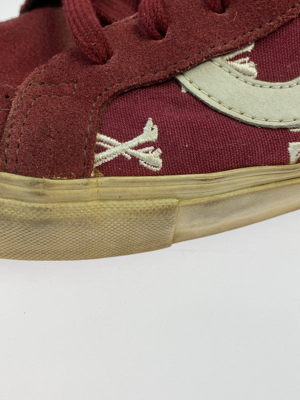 【中古品】【メンズ】 VANS バンズ ×WTAPS ダブルタップス SK8-HI VN-0PW75Z6 メンズ スニーカー 靴 クロスボーン柄 163-251218-em-09-min カラー：レッド系 万代Net店