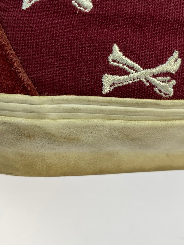 【中古品】【メンズ】 VANS バンズ ×WTAPS ダブルタップス SK8-HI VN-0PW75Z6 メンズ スニーカー 靴 クロスボーン柄 163-251218-em-09-min カラー：レッド系 万代Net店