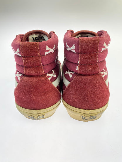【中古品】【メンズ】 VANS バンズ ×WTAPS ダブルタップス SK8-HI VN-0PW75Z6 メンズ スニーカー 靴 クロスボーン柄 163-251218-em-09-min カラー：レッド系 万代Net店