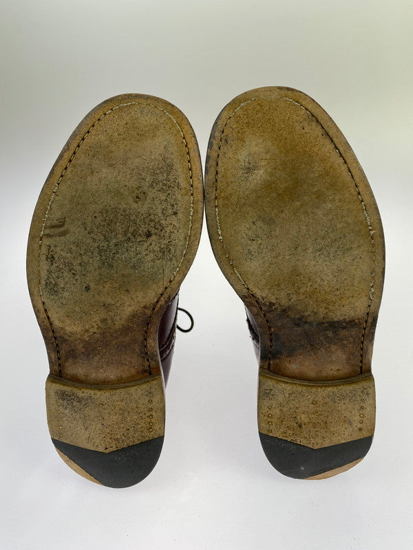 【中古品】【メンズ】 Tricker's トリッカーズ TRICKERS M2508 MALTON ウィングチップ カントリーブーツ メンズ 靴 シューズ フルブローグ 164-251218-em-18-min サイズ：8 1/2 カラー：ラディッシュ ブラウン 万代Net店