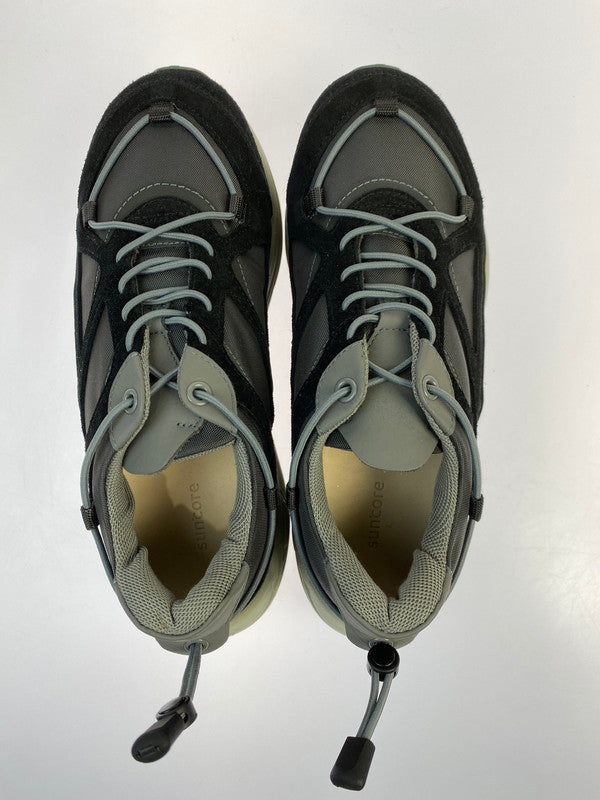 【中古美品】【メンズ】 SUNCORE サンコア NIGHT CAMP LIGHT SCV186C012 ナイトキャンプ ライト スニーカー 靴 162-251213-kk-19-min サイズ：5 カラー：GRAY/BLACK 万代Net店