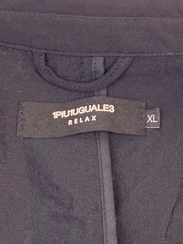 【中古品】【メンズ】 1PIU1UGUALE3 ウノ ピゥ ウノ ウグァーレ トレ GOLF JACKET USO-21086XE ゴルフ ウエア アウター ジャケット メンズ 140-251214-em-34-min サイズ：XL カラー：ブラック 万代Net店