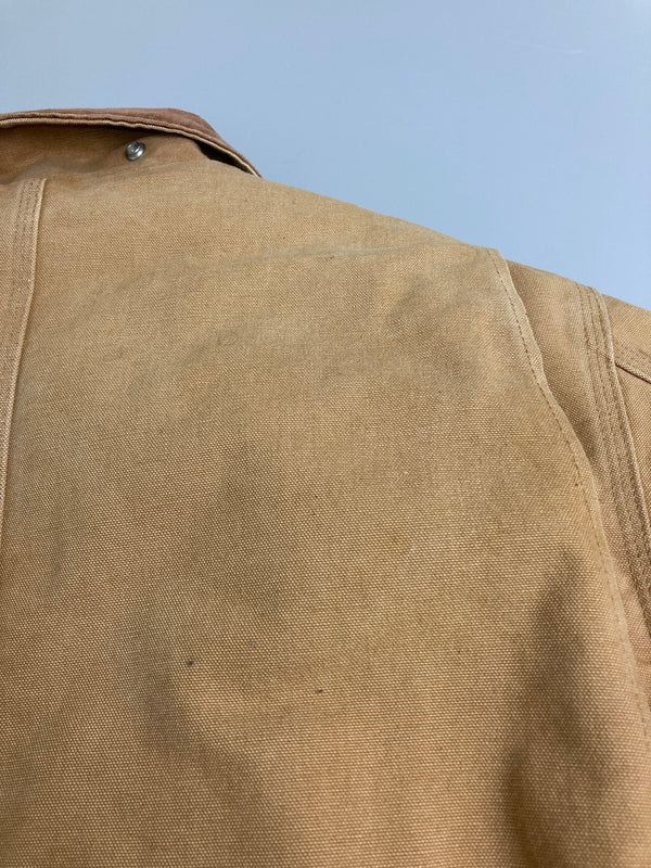 【中古品】【メンズ】 Carhartt カーハート DUCK TRADITIONAL COAT C03 BRN ダックトラディショナルコート アウター ジャケット 146-251213-kk-34-min サイズ：36 カラー：ブラウン 万代Net店