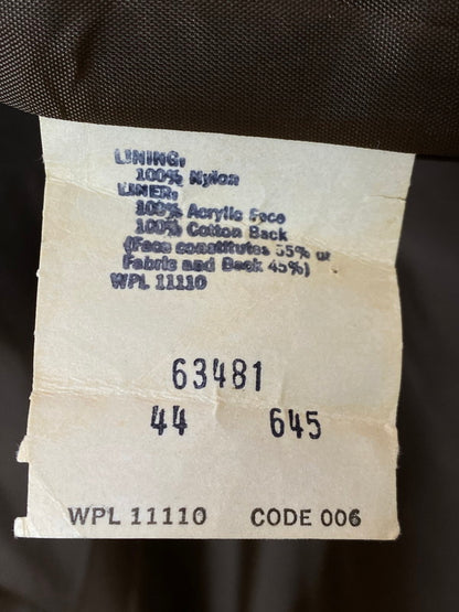 【現状渡し品】【メンズ】 SEARS シアーズ LEATHER COAT THE LEATHER SHOP 70S レザー コート 70年代 ザ レザー ショップ メンズ アウター シングル ライナー付 ヴィンテージ 146-251214-em-17-min サイズ：44Tall カラー：ブラウン 万代Net店