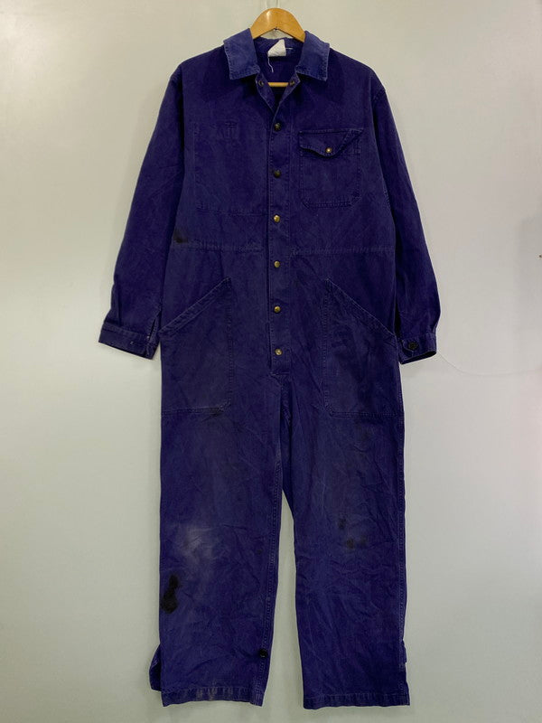 【現状渡し品】【メンズ】 フランス軍 60'S ヘリンボーン オールインワン ユーロ ヴィンテージ つなぎ メンズ 146-251214-em-12-min カラー：パープル 万代Net店