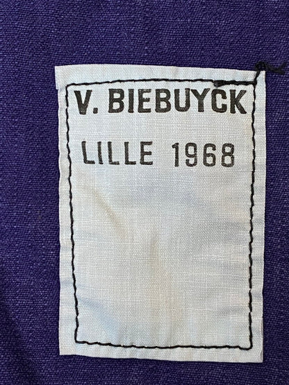 【現状渡し品】【メンズ】 フランス軍 60'S ヘリンボーン オールインワン ユーロ ヴィンテージ つなぎ メンズ 146-251214-em-12-min カラー：パープル 万代Net店