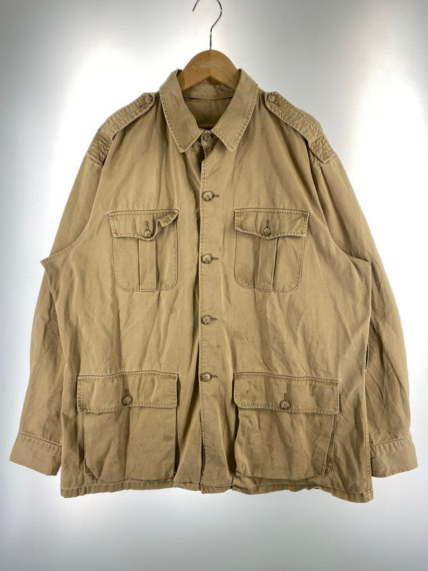 【中古品】【メンズ】 RALPH LAUREN ラルフローレン SAFARI JACKET サファリジャケット メンズ アウター 146-251214-em-40-min サイズ：XL カラー：ベージュ 万代Net店