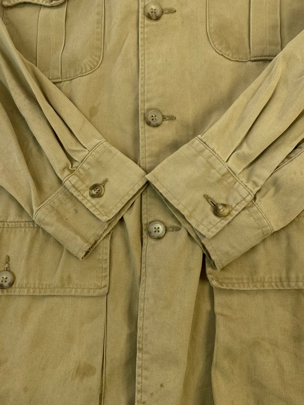 【中古品】【メンズ】 RALPH LAUREN ラルフローレン SAFARI JACKET サファリジャケット メンズ アウター 146-251214-em-40-min サイズ：XL カラー：ベージュ 万代Net店
