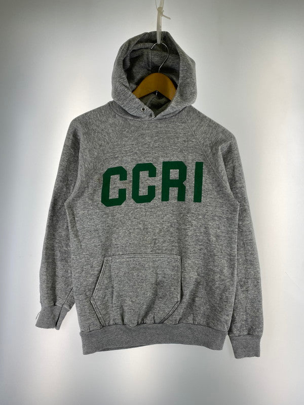 【現状渡し品】【メンズ】 ARTEX アルテックス 70'S CCRI PRINT HOODIE プリント フーディー 70年代 ヴィンテージ バーカー メンズ トップス 146-251214-em-42-min サイズ：L カラー：グレー 万代Net店