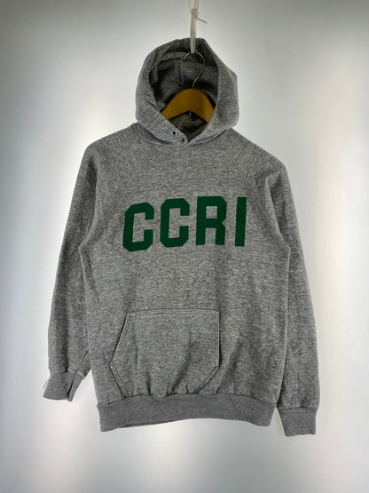 【現状渡し品】【メンズ】 ARTEX アルテックス 70'S CCRI PRINT HOODIE プリント フーディー 70年代 ヴィンテージ バーカー メンズ トップス 146-251214-em-42-min サイズ：L カラー：グレー 万代Net店