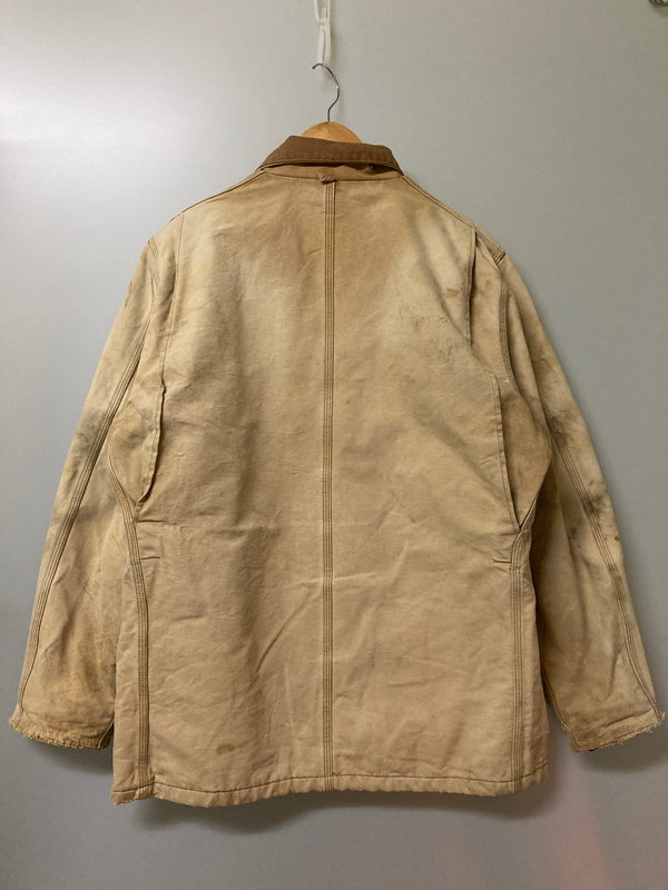 【現状渡し品】【メンズ】 Carhartt カーハート DUCK TRADITIONAL COAT ダックトラディショナルコート アウター ジャケット 146-251213-kk-33-min サイズ：表記なし 下記参照 カラー：ベージュ 万代Net店