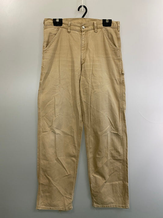 【現状渡し品】【メンズ】 Carhartt カーハート PAINTER PANT ACH-1283 ペインター パンツ メンズ ボトムス ワークパンツ 157-251214-em-05-min サイズ：32×32 カラー：ベージュ 万代Net店