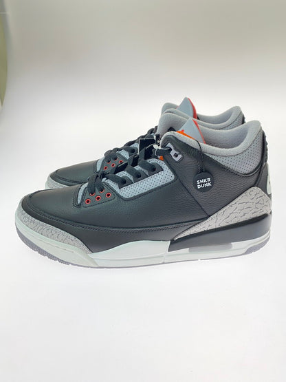 【未使用品】【メンズ】 NIKE ナイキ AIR JORDAN 3 RETRO BLACK CEMENT (2024) DN3707-010 エアジョーダン 3 レトロ ブラックセメント スニーカー 靴 160-251213-kk-05-min カラー：BLACK/FIRE RED-CEMENT GREY 万代Net店