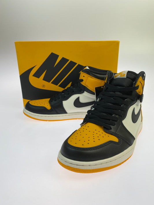 【未使用品】【メンズ】 NIKE ナイキ AIR JORDAN 1 RETRO HIGH OG TAXI 555088-711 エア ジョーダン 1 レトロ ハイ オリジナル タクシー スニーカー 靴 160-251213-kk-02-min カラー：TAXI/BLACK-SAIL 万代Net店