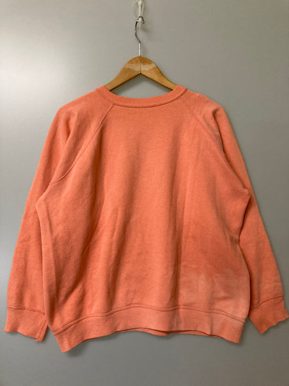 【現状渡し品】【メンズ】 VINTAGE ヴィンテージ 60'S NOTRE DAME SWEATSHIRT 60年代 プリント スウェット シャツ メンズ トップス トレーナー 長袖 146-251214-em-50-min カラー：サーモンピンク 万代Net店