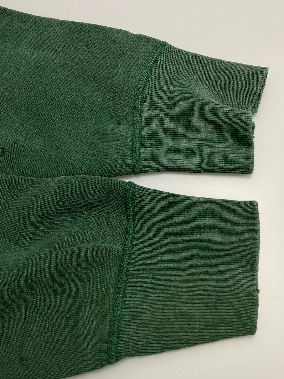 【現状渡し品】【メンズ】 VINTAGE ヴィンテージ 60'S COLLEGE SWEATSHIRT カレッジ スウェット プリント シャツ 60年代 メンズ トップス 長袖 146-251214-em-49-min カラー：グリーン 万代Net店