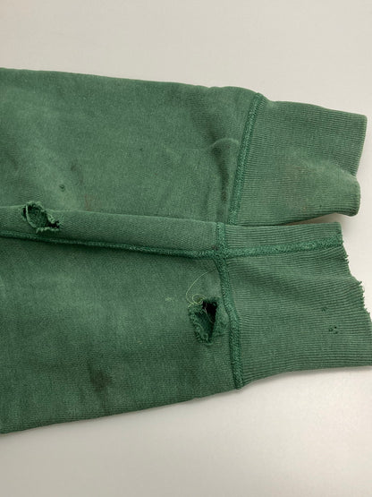 【現状渡し品】【メンズ】 VINTAGE ヴィンテージ 60'S COLLEGE SWEATSHIRT カレッジ スウェット プリント シャツ 60年代 メンズ トップス 長袖 146-251214-em-49-min カラー：グリーン 万代Net店