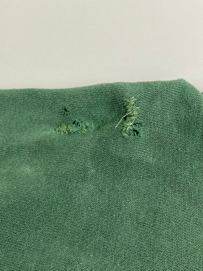 【現状渡し品】【メンズ】 VINTAGE ヴィンテージ 60'S COLLEGE SWEATSHIRT カレッジ スウェット プリント シャツ 60年代 メンズ トップス 長袖 146-251214-em-49-min カラー：グリーン 万代Net店