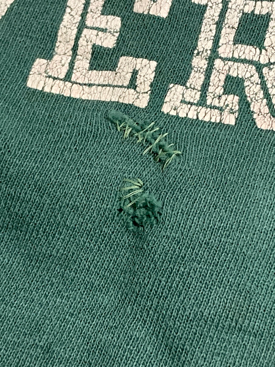 【現状渡し品】【メンズ】 VINTAGE ヴィンテージ 60'S COLLEGE SWEATSHIRT カレッジ スウェット プリント シャツ 60年代 メンズ トップス 長袖 146-251214-em-49-min カラー：グリーン 万代Net店