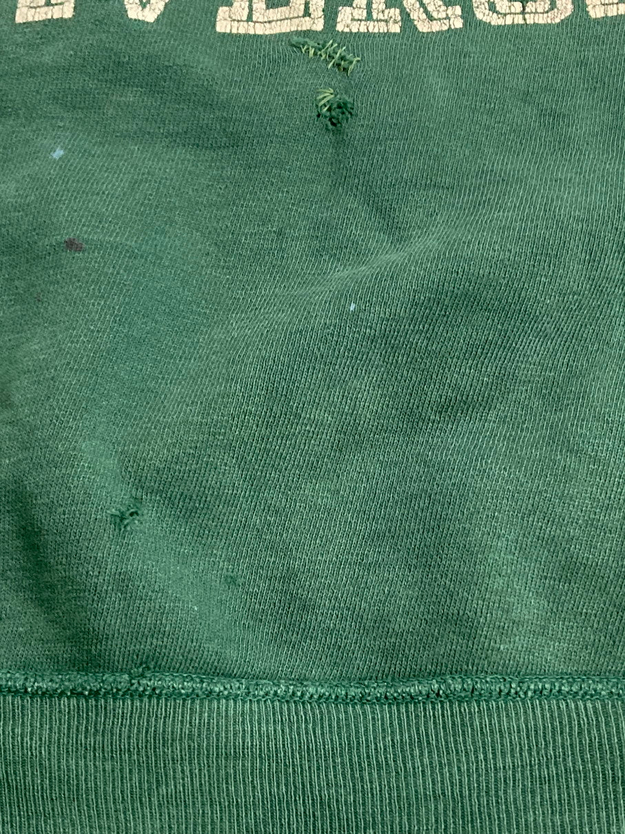 【現状渡し品】【メンズ】 VINTAGE ヴィンテージ 60'S COLLEGE SWEATSHIRT カレッジ スウェット プリント シャツ 60年代 メンズ トップス 長袖 146-251214-em-49-min カラー：グリーン 万代Net店