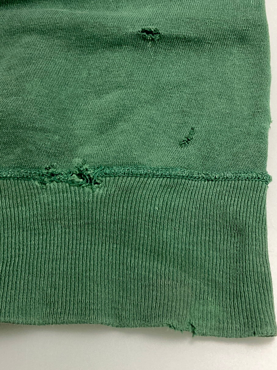 【現状渡し品】【メンズ】 VINTAGE ヴィンテージ 60'S COLLEGE SWEATSHIRT カレッジ スウェット プリント シャツ 60年代 メンズ トップス 長袖 146-251214-em-49-min カラー：グリーン 万代Net店