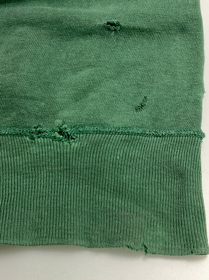 【現状渡し品】【メンズ】 VINTAGE ヴィンテージ 60'S COLLEGE SWEATSHIRT カレッジ スウェット プリント シャツ 60年代 メンズ トップス 長袖 146-251214-em-49-min カラー：グリーン 万代Net店