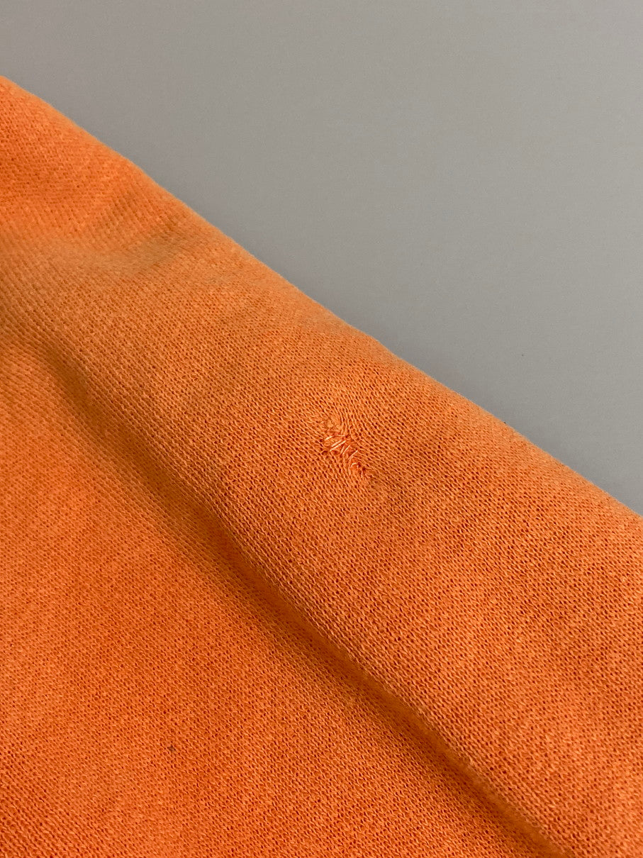 【現状渡し品】【メンズ】 Champion チャンピオン COLLEGE SWEATSHIRT 60'S カレッジ プリント スウェット シャツ 60年代 トレーナー ヴィンテージ 146-251214-em-48-min サイズ：L カラー：オレンジ 万代Net店