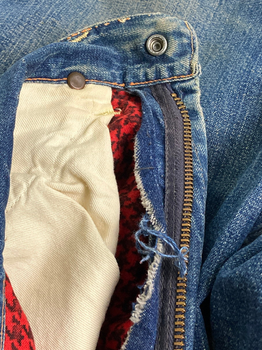 【現状渡し品】【メンズ】 VINTAGE ヴィンテージ 60-70S STORE DENIM PANT 60年代 70年代 ストア デニム パンツ メンズ ボトムス ジーンズ ジーパン 157-251214-em-54-min カラー：インディゴブルー 万代Net店