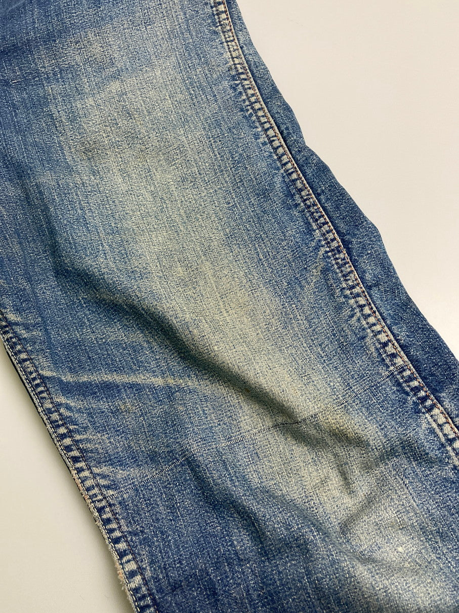 【現状渡し品】【メンズ】 VINTAGE ヴィンテージ 60-70S STORE DENIM PANT 60年代 70年代 ストア デニム パンツ メンズ ボトムス ジーンズ ジーパン 157-251214-em-54-min カラー：インディゴブルー 万代Net店