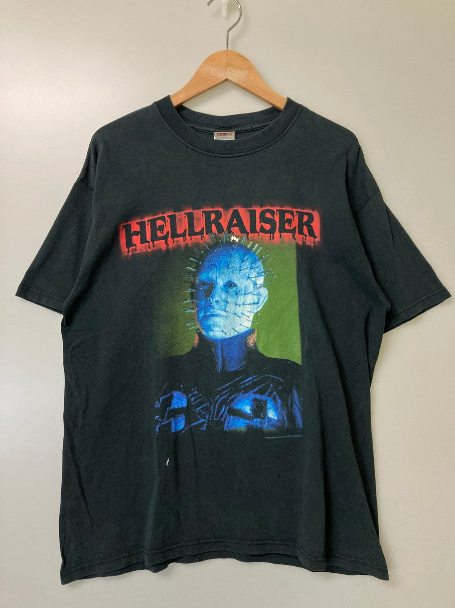 【現状渡し品】【メンズ】 HELLRAISER ヘルレイザー 2002 MOOVIE TEE 2002年 ムービー プリント Tシャツ メンズ トップス 半袖 146-251214-em-47-min サイズ：L カラー：ブラック 万代Net店