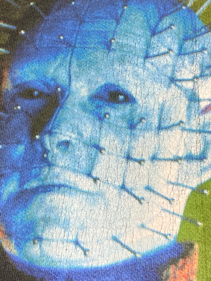 【現状渡し品】【メンズ】 HELLRAISER ヘルレイザー 2002 MOOVIE TEE 2002年 ムービー プリント Tシャツ メンズ トップス 半袖 146-251214-em-47-min サイズ：L カラー：ブラック 万代Net店