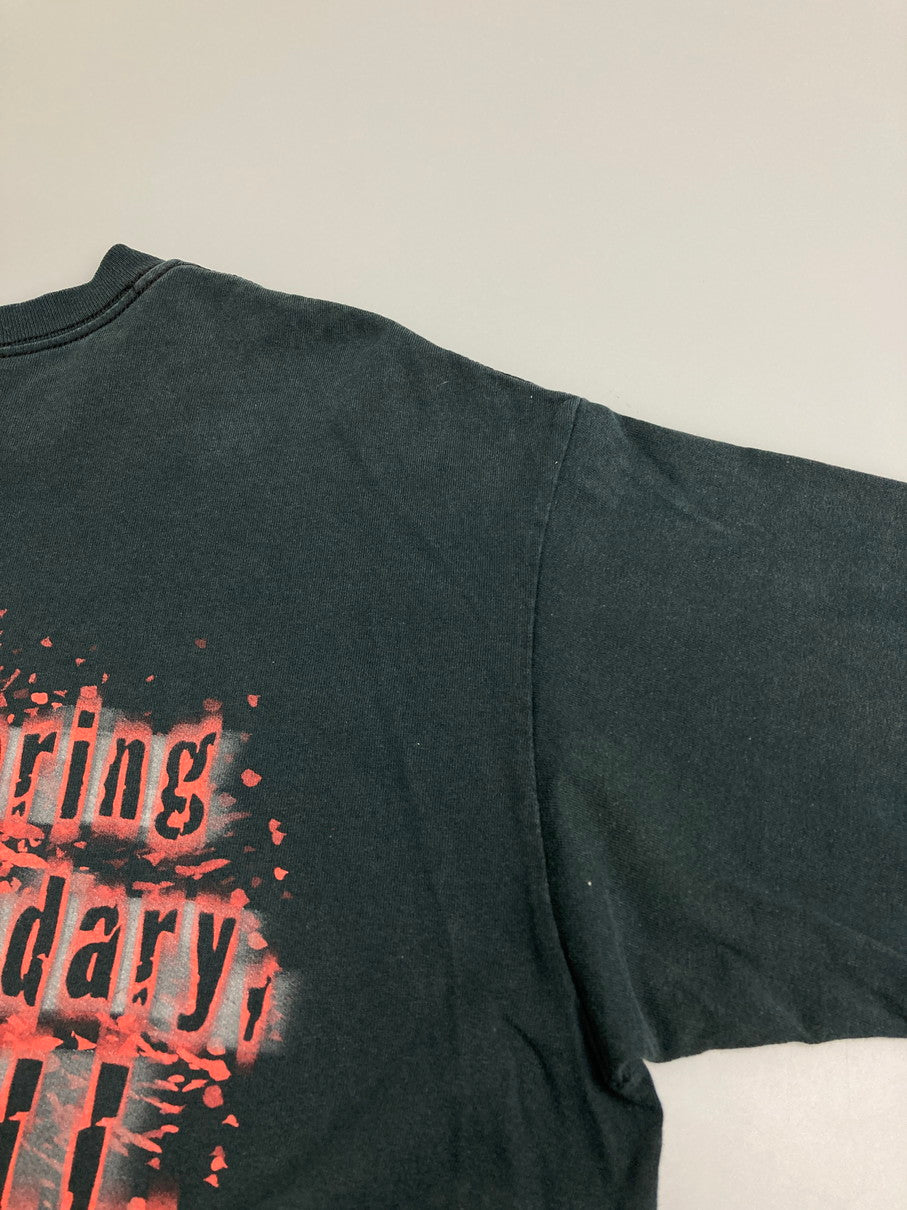 【現状渡し品】【メンズ】 HELLRAISER ヘルレイザー 2002 MOOVIE TEE 2002年 ムービー プリント Tシャツ メンズ トップス 半袖 146-251214-em-47-min サイズ：L カラー：ブラック 万代Net店