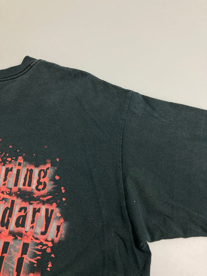 【現状渡し品】【メンズ】 HELLRAISER ヘルレイザー 2002 MOOVIE TEE 2002年 ムービー プリント Tシャツ メンズ トップス 半袖 146-251214-em-47-min サイズ：L カラー：ブラック 万代Net店