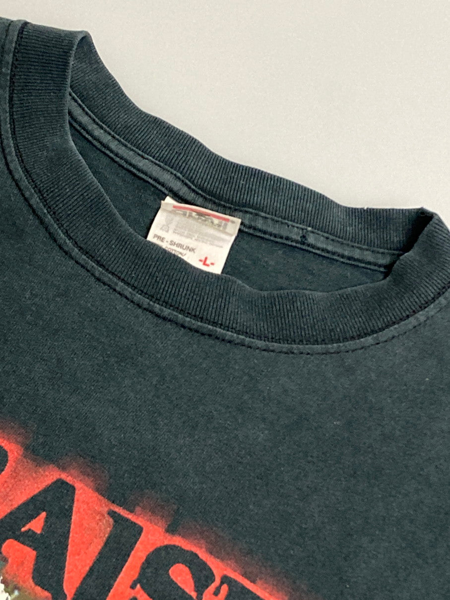 【現状渡し品】【メンズ】 HELLRAISER ヘルレイザー 2002 MOOVIE TEE 2002年 ムービー プリント Tシャツ メンズ トップス 半袖 146-251214-em-47-min サイズ：L カラー：ブラック 万代Net店