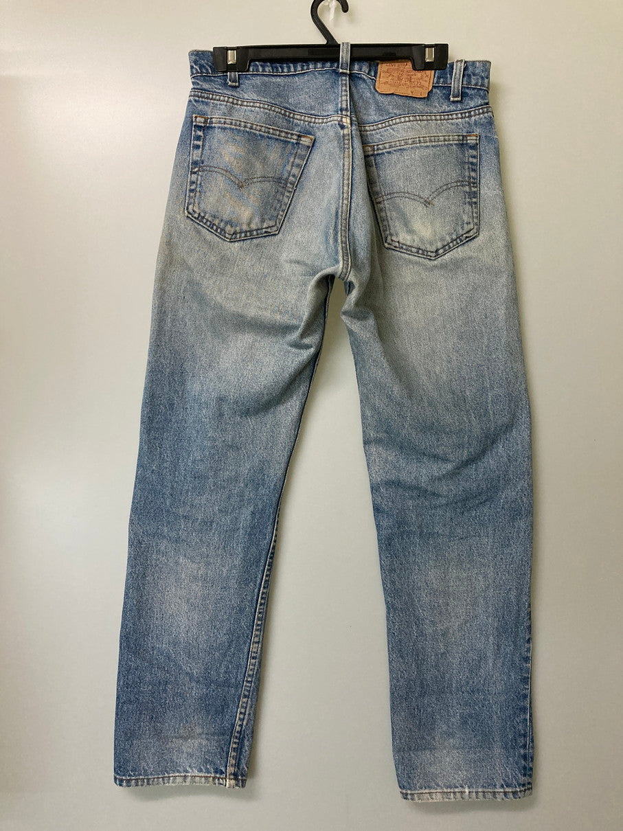 【現状渡し品】【メンズ】 Levi's リーバイス 505-0217 DENIM PANTS 80'S デニム パンツ メンズ ボトムス ジーパン ジーンズ 80年代 ヴィンテージ 157-251214-em-56-min サイズ：W36×L31 カラー：インディゴブルー 万代Net店