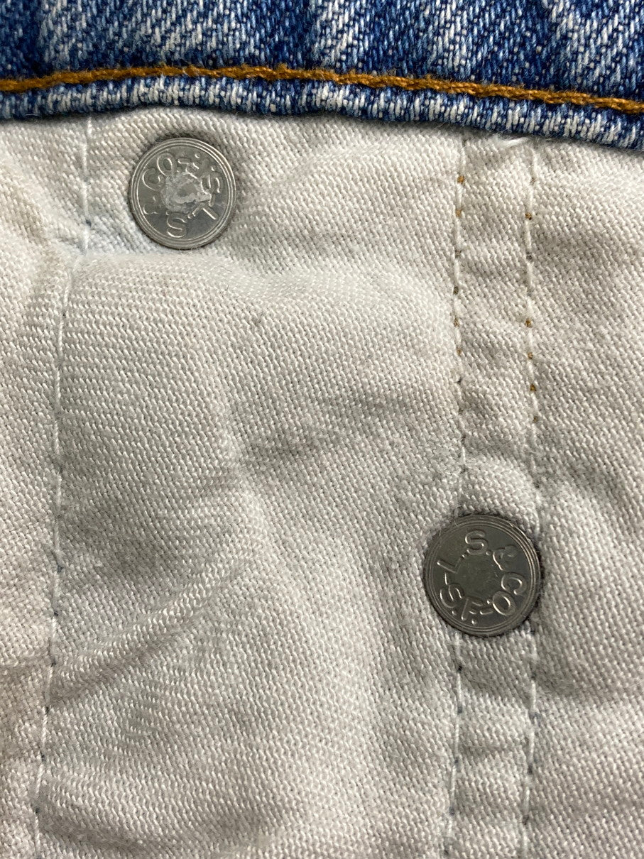 【現状渡し品】【メンズ】 Levi's リーバイス 505-0217 DENIM PANTS 80'S デニム パンツ メンズ ボトムス ジーパン ジーンズ 80年代 ヴィンテージ 157-251214-em-56-min サイズ：W36×L31 カラー：インディゴブルー 万代Net店