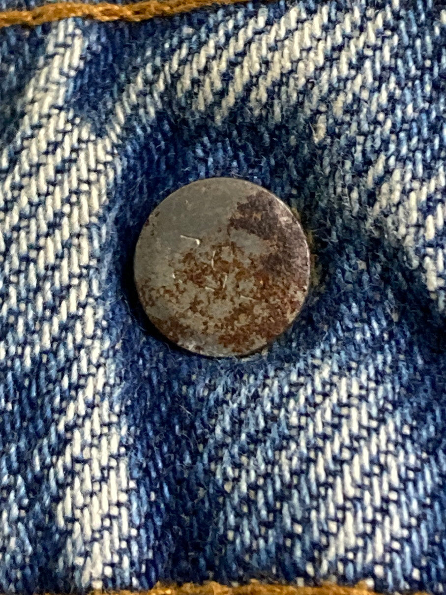 【現状渡し品】【メンズ】 Levi's リーバイス 505-0217 DENIM PANTS 80'S デニム パンツ メンズ ボトムス ジーパン ジーンズ 80年代 ヴィンテージ 157-251214-em-56-min サイズ：W36×L31 カラー：インディゴブルー 万代Net店