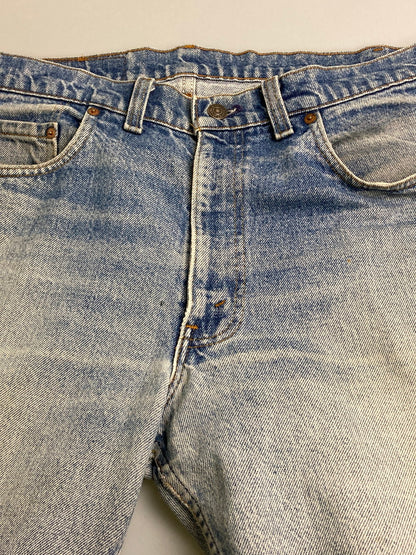 【現状渡し品】【メンズ】 Levi's リーバイス 505-0217 DENIM PANTS 80'S デニム パンツ メンズ ボトムス ジーパン ジーンズ 80年代 ヴィンテージ 157-251214-em-56-min サイズ：W36×L31 カラー：インディゴブルー 万代Net店